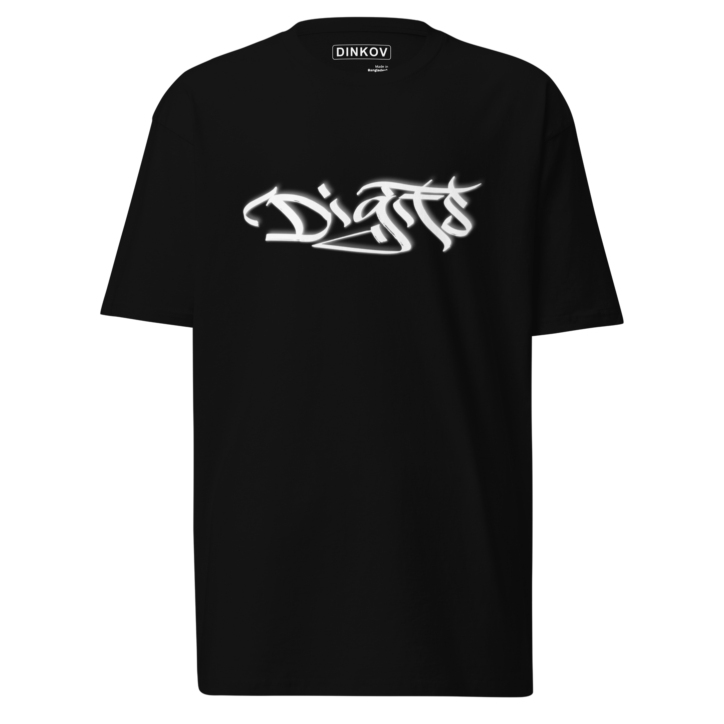 Digits T-Shirt Black